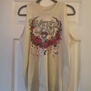 Grateful Dead Muscle Cut Tank Top Size Large